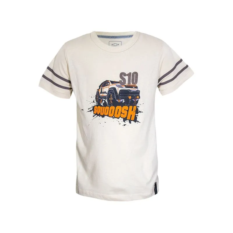 Camiseta Infantil Squooos S10 AREIA 4A