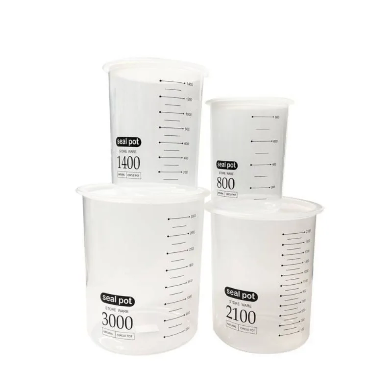 Kit Potes Herméticos Plástico Multiuso -4 peças