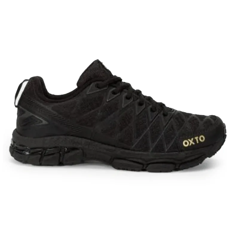 Tênis Esportivo Oxto Planet Shoes Asteroide Unissex Preto PRETO/PRETO - 43