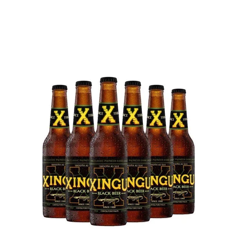 Kit Cerveja Xingu Black Gf 355ml 06 Unidades