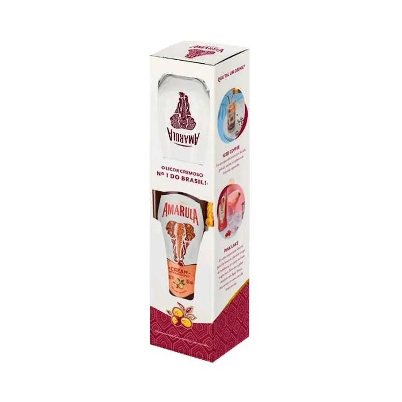 Licor Amarula Cream 750ml + Copo