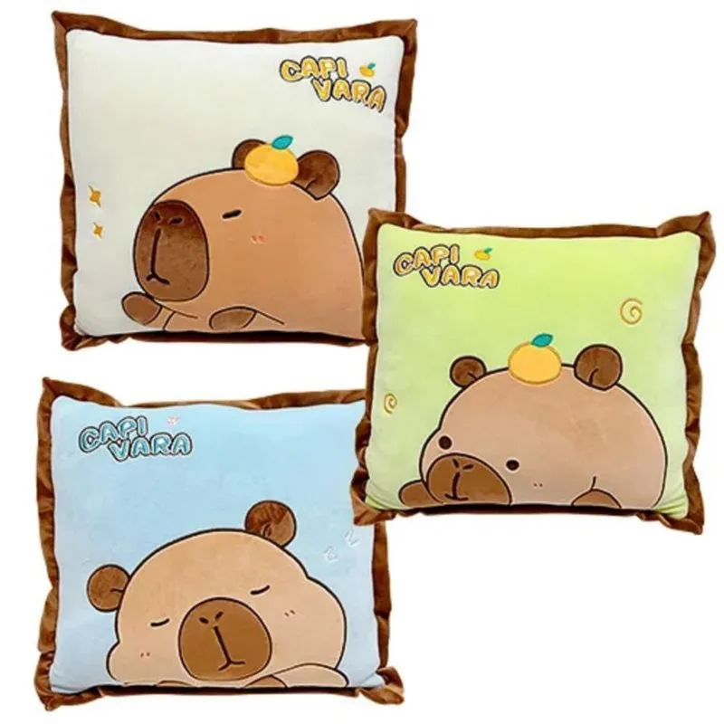 Almofada Capivara Quadrada Sortida