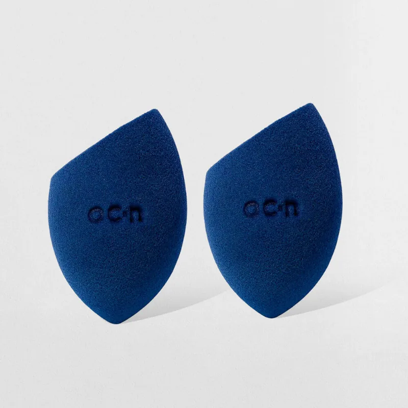 Kit Esponjas de Maquiagem - Flat Blend Azul Océane (2 Produtos) - Océane