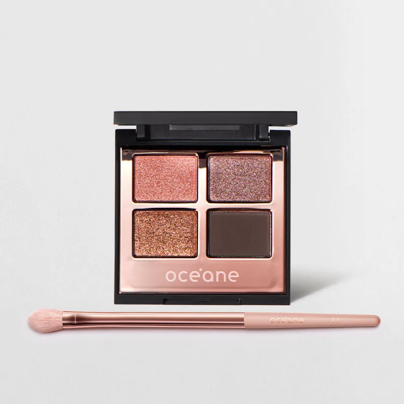 Kit Paleta de Sombras Galaxy Océane Edition + Pincel para Sombra Ocn7 (2 Produtos) - Océane