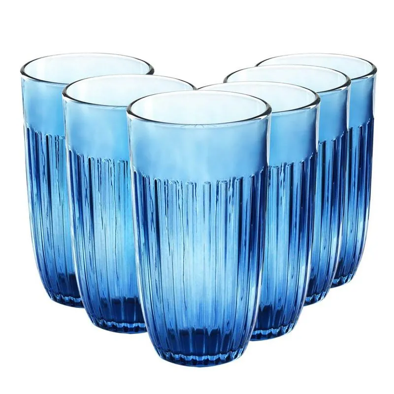Jogo De Copos De Vidro Athena 400Ml 6 Unidades