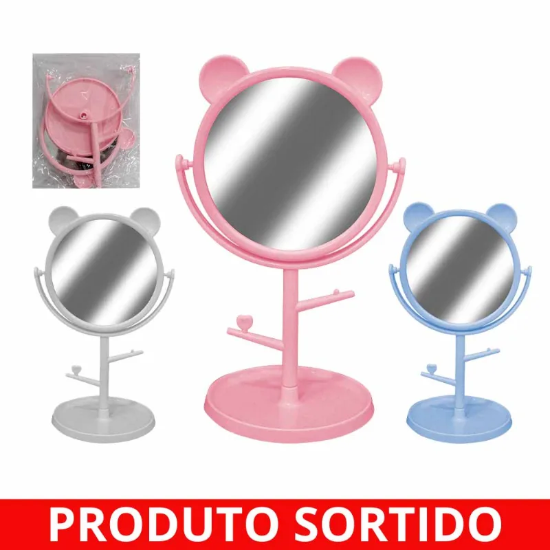 Espelho de Mesa Redondo Lucy 1090 Wincy - UN