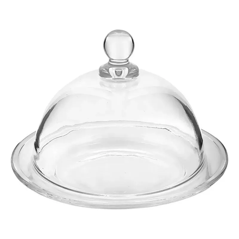 Queijeira Clear Vidro 14X10Cm Transparente Wincy