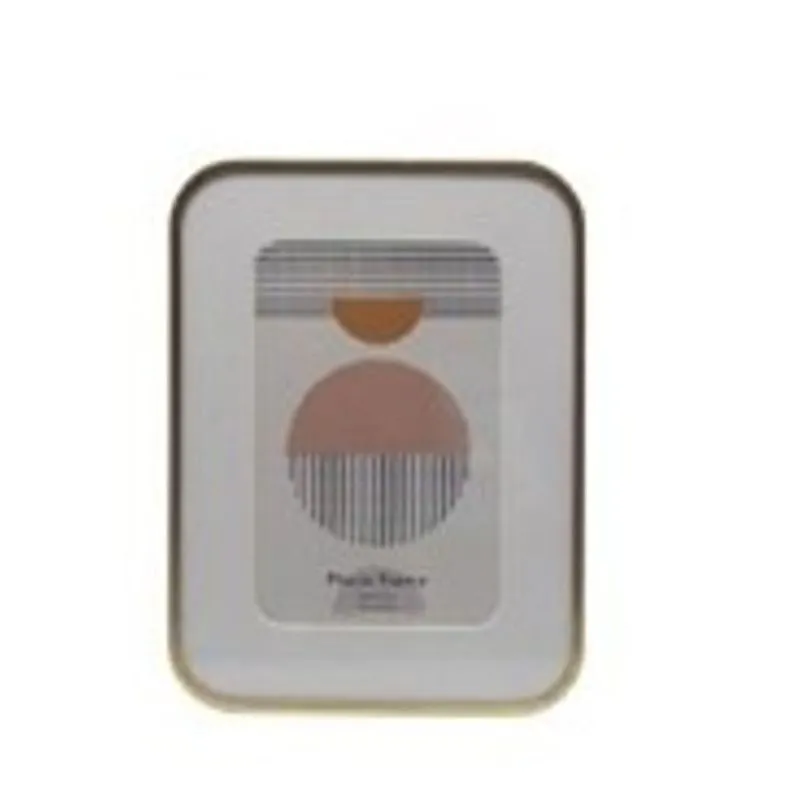 Porta Retrato Bogue Gd 10x15 Metal Vidro - Mai Home