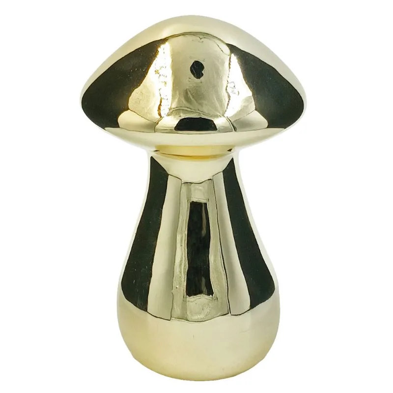 Cogumelo Fairy Decorativo 11cm em Cerâmica Mai Home