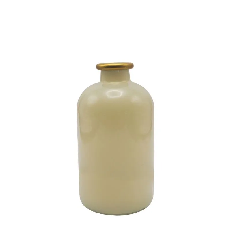 Vaso London Cr Gold 11x25x10 5cm Vidro Mai Home