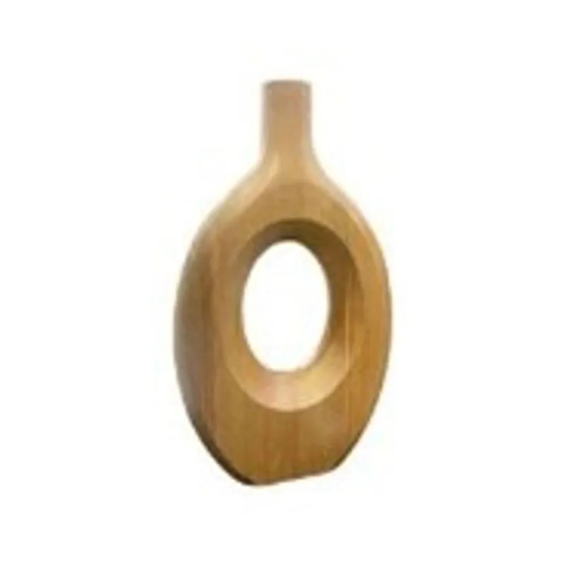 Vaso Trou Freijo 19x33x6.5 Madeira - Mai Home