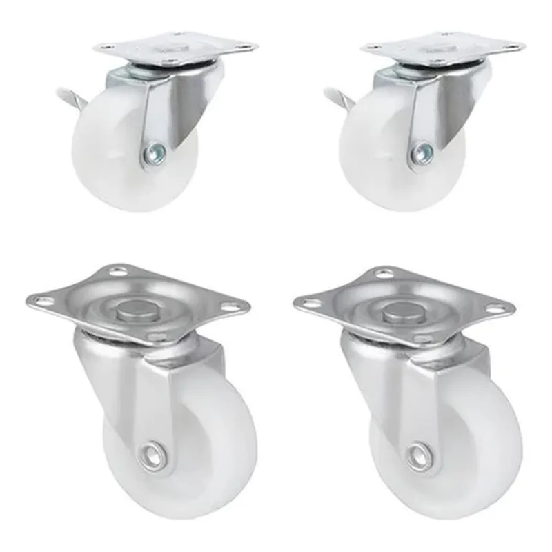 Kit de Rodinhas Rodizio - 4 Peças - 40MM - TRA02029 - Wincy