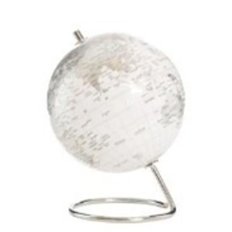 Globo Horizon Silver 14x18cm Pt Metal - Mai Home