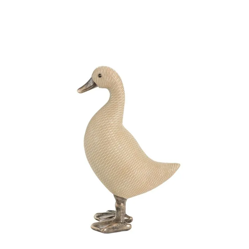 Escultura Plume 13x20x8cm Ceramica - Mai Home