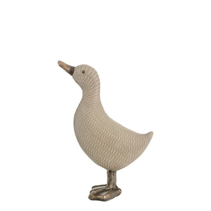 Escultura Plume 10x14 5x5cm Ceramica - Mai Home