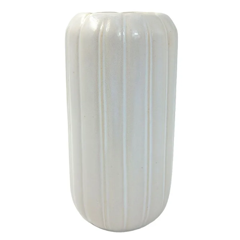 Vaso Blanc Decorativo 14cm em Cerâmica Mai Home