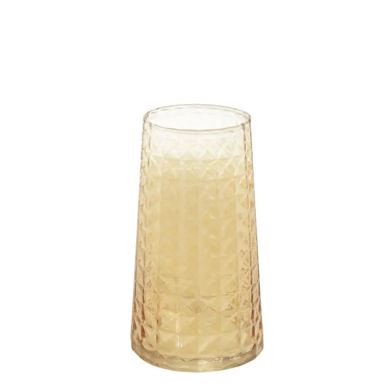 Vaso Lumine Ambar 10x18x10cm Vidro - Mai Home
