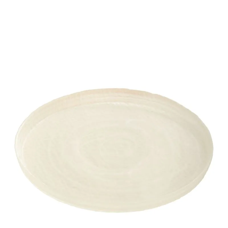 Centro De Mesa Rd Smoke Br 32x2 5cm Vidro - Mai Home