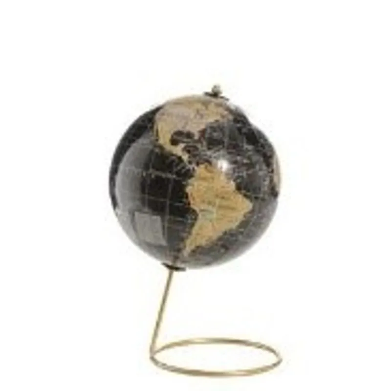 Globo Nebula Preto 14x22cm Pt Metal - Mai Home