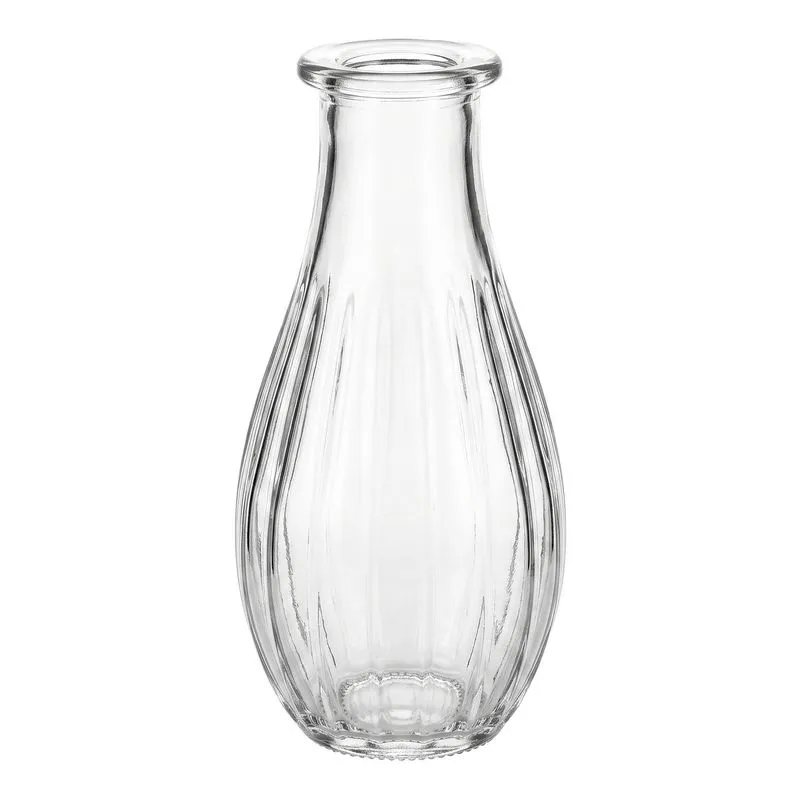 Vaso Listras V Gemma Clear 4x14,5x7 Vidro - Mai Home