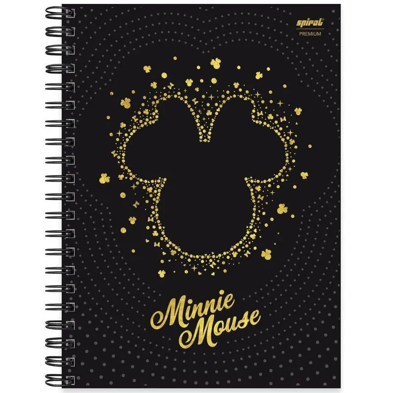 Caderno univ. Capa dura 1x1 79fls Min. pp Pr. 2402053 Spiral Mipp pt 1 un