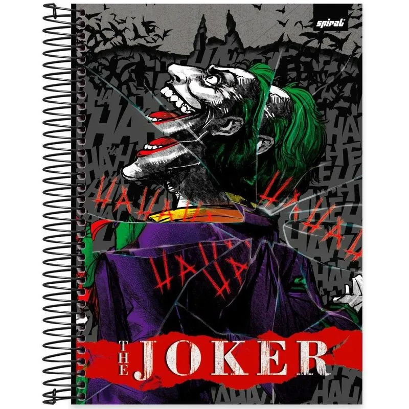 Caderno univ. Capa dura 10x1 160fls Joker 2403760 Spiral Jok pt 1 un