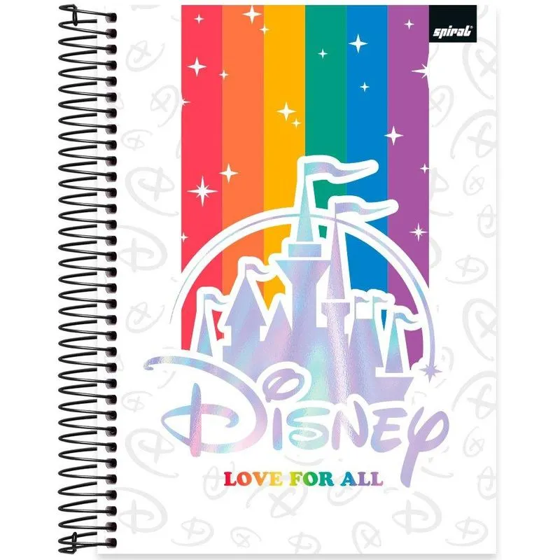 Caderno univ. Capa dura 10x1 160fls Mickey Pr 2403845 Spiral Mpr pt 1 un