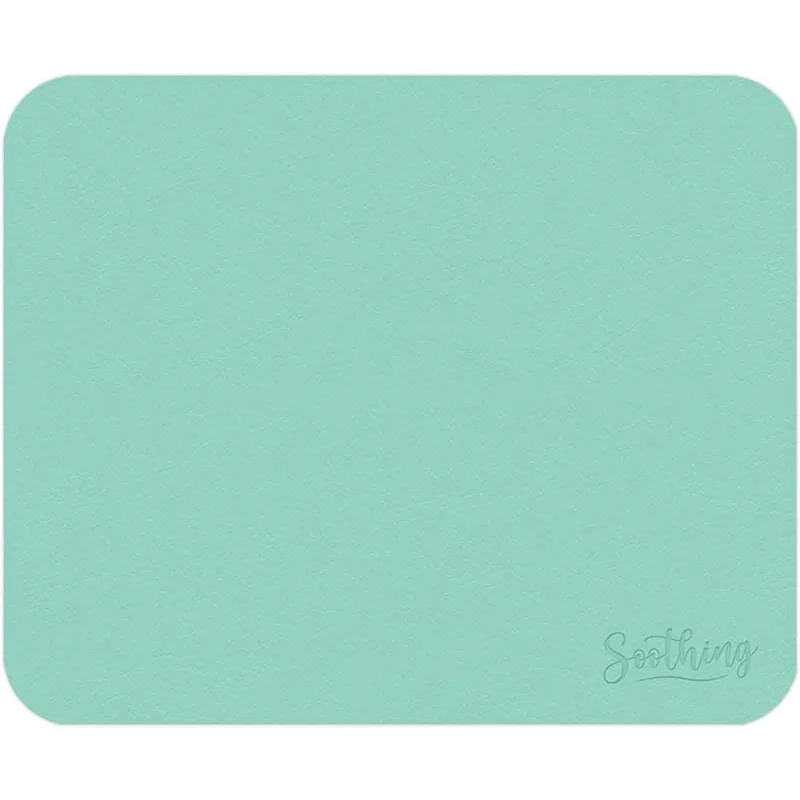Mouse pad Laminado sintético 22,5cm x 20cm Verde pastel LSV2X2 Spiral Soothing - pt 1 un