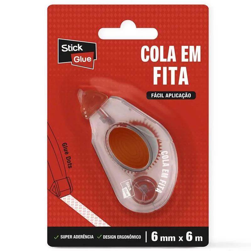 Cola em fita 6mm x 6m G540 Spiral Glue