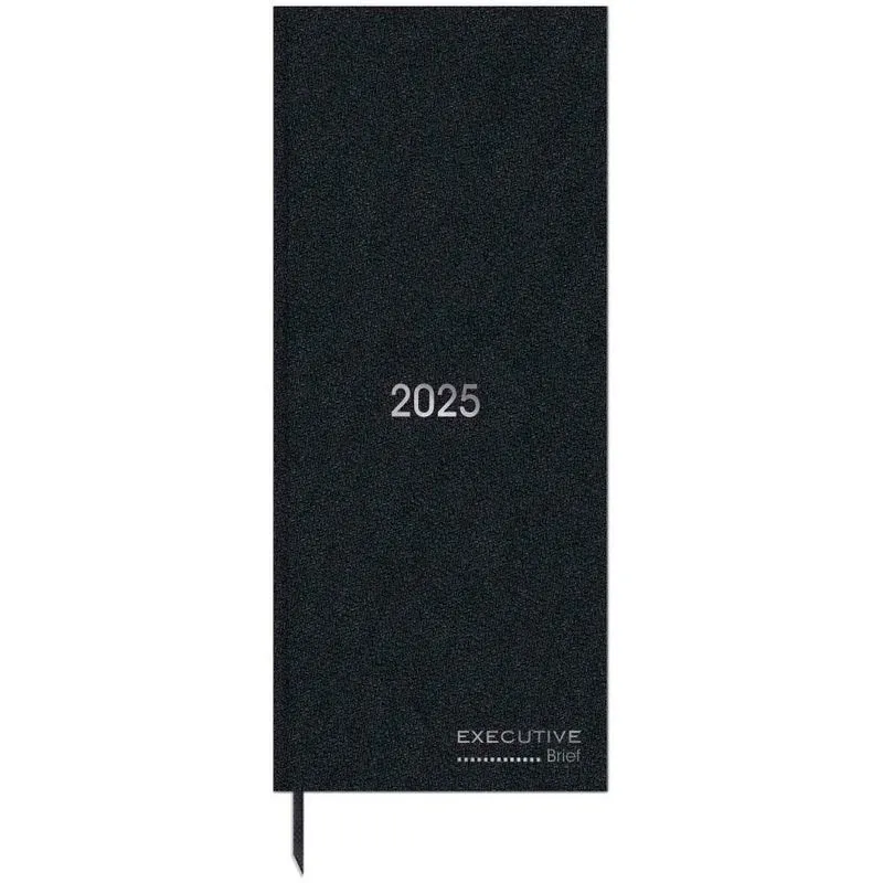 Agenda comercial 2025, Preta, 194 Folhas, 2511246, Spiral Brief Executive - pt 1 un