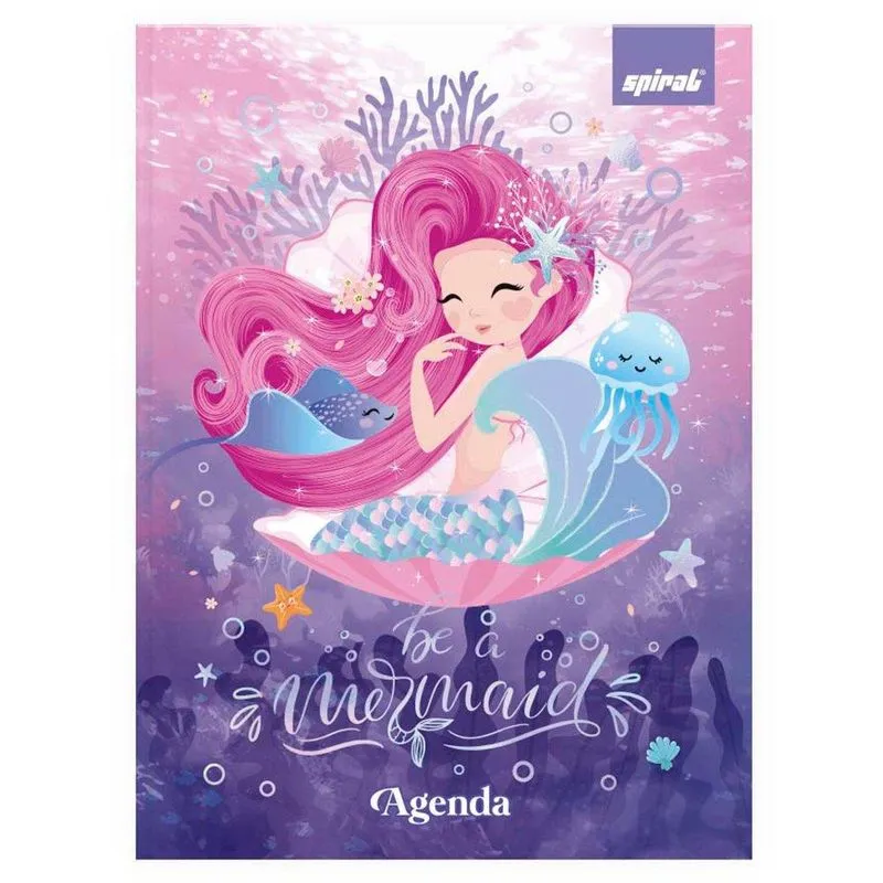 Agenda permanente Sereia 2511987 Spiral Ten pt 1 un