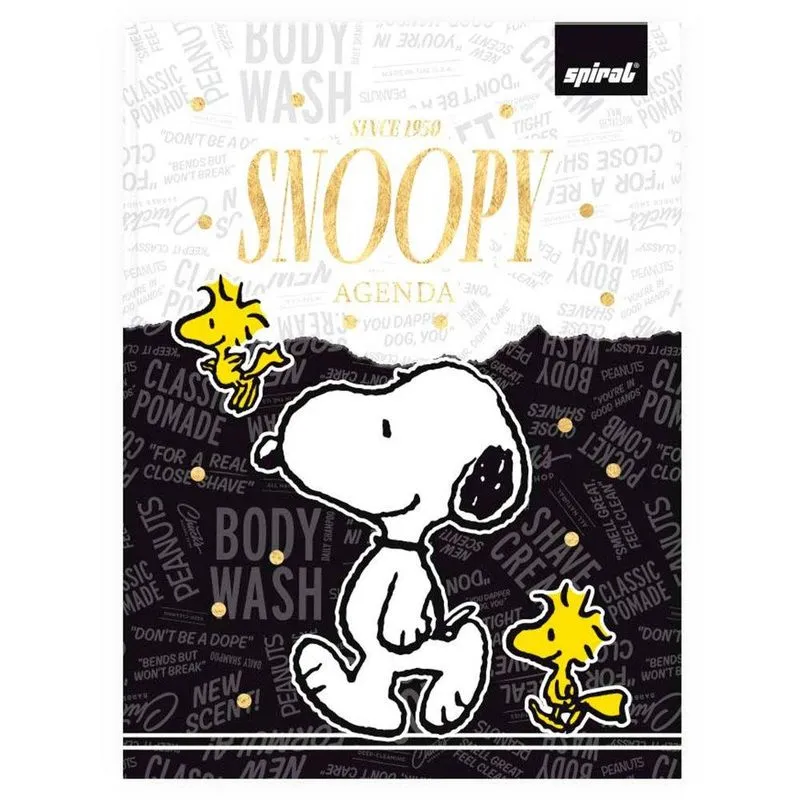 Agenda permanente Snoopy 2512304 Spiral Sno pt 1 un
