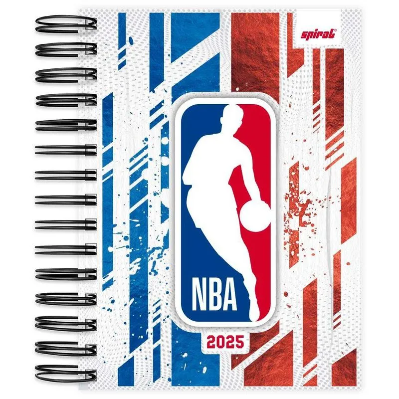 Agenda diária nba 2025 2512380 Spiral Nba pt 1 un