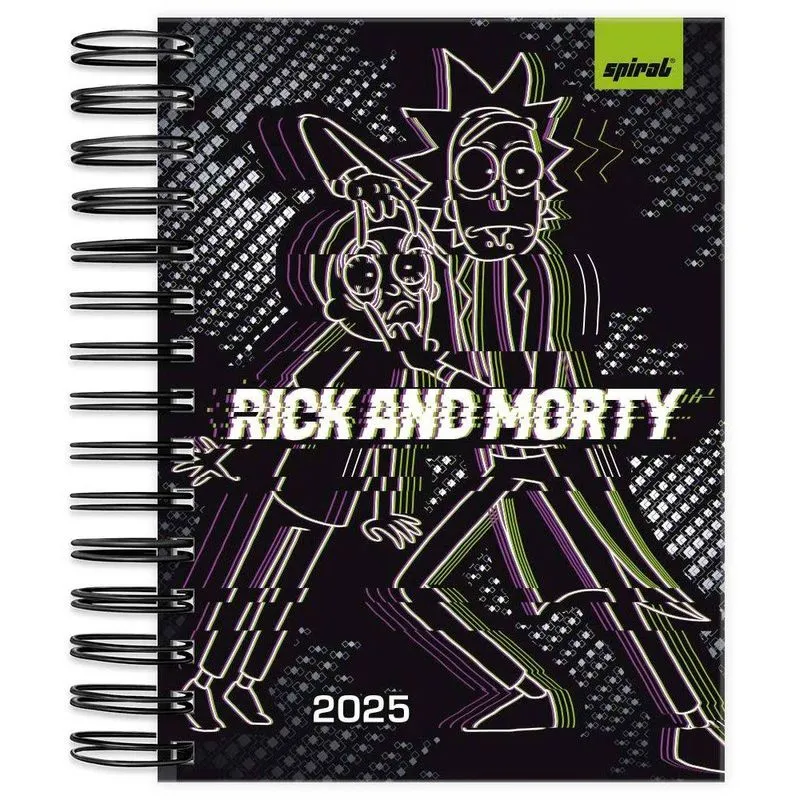 Agenda diária Rick e Morty 2025 2512823 Spiral Rem pt 1 un