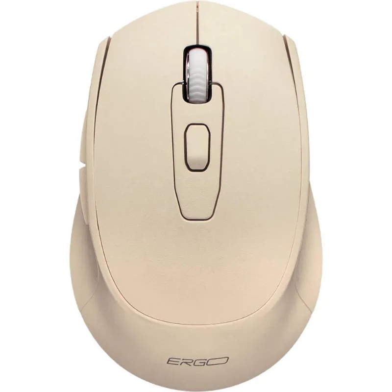 Mouse sem fio 1600 dpi Bege MW7030BG Ergo