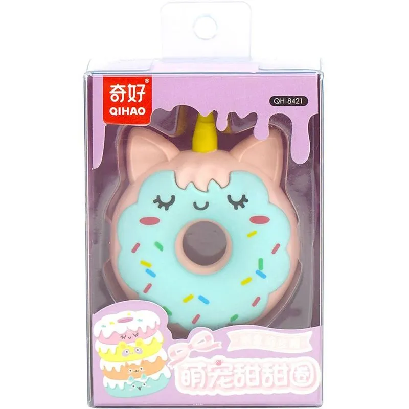 Borracha fantasia Unicorn Donut QH-8421 Spiral Kids
