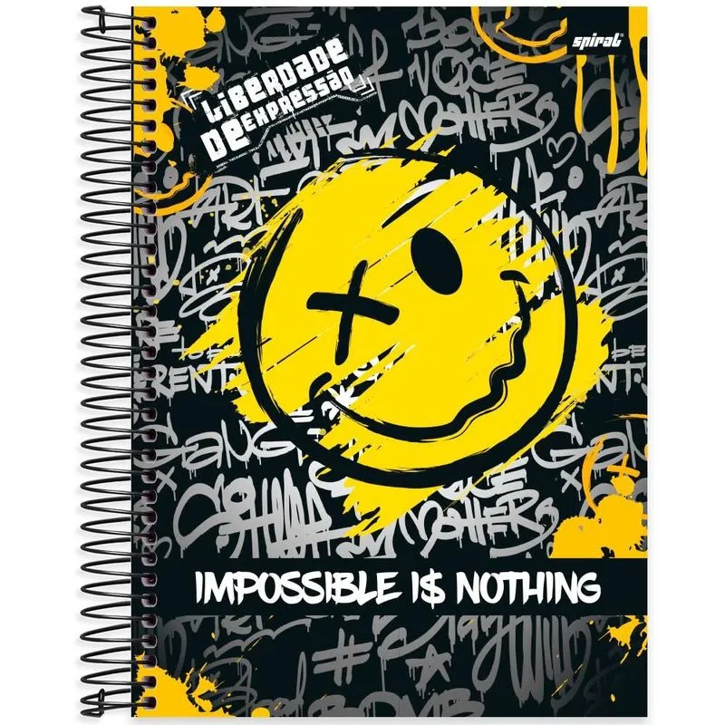 Caderno univ. Capa dura 15x1 240fls Lib de Exp 2519488 Spiral Lib pt 1 un