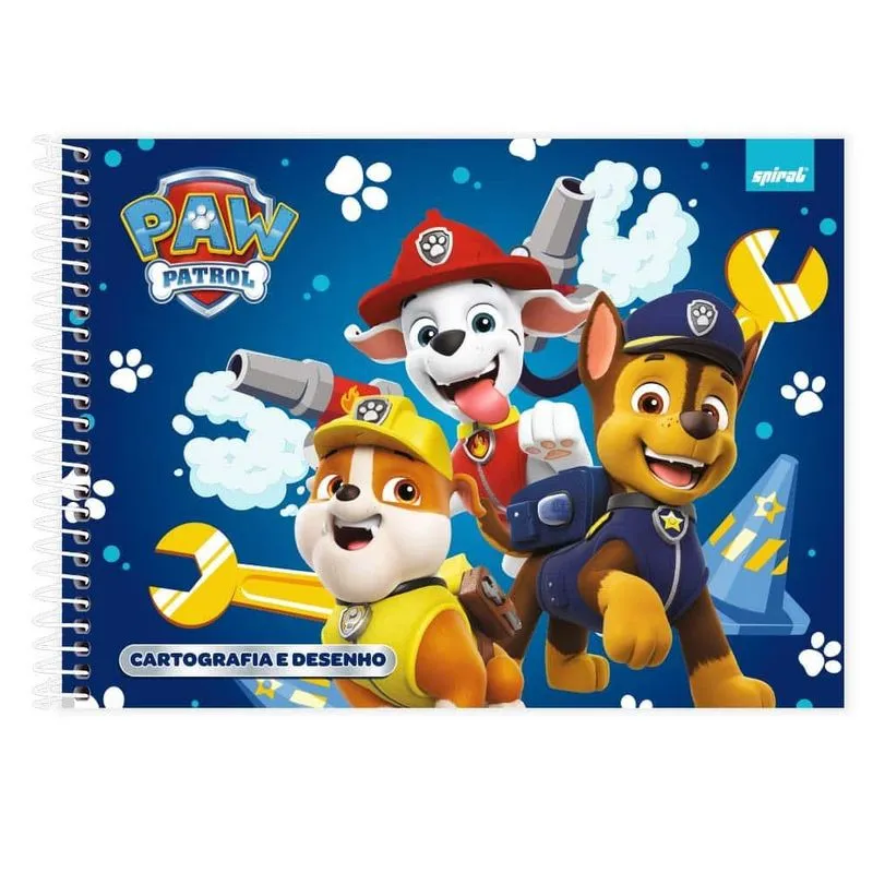 Caderno cartografia capa dura 80fls P. Canina 2519785 Spiral Ptc