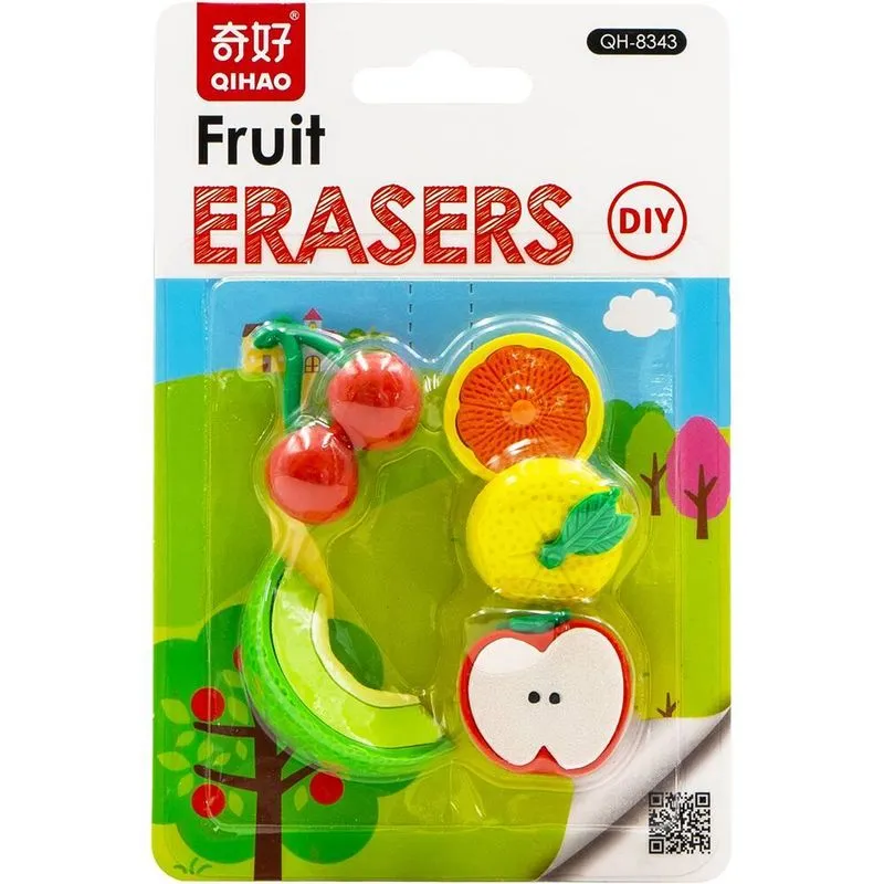 Borracha fantasia Frutas e Legumes 2 QH-8343 TOCHAIN