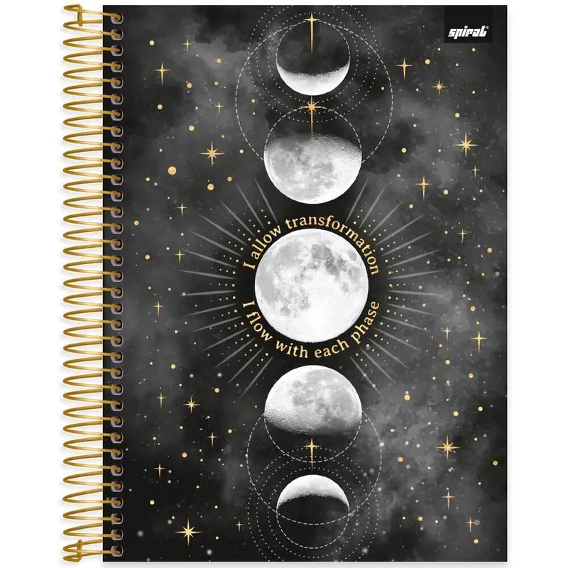 Caderno univ. Capa dura 15x1 240fls Multiverso 2520675 Spiral Mlt pt 1 un