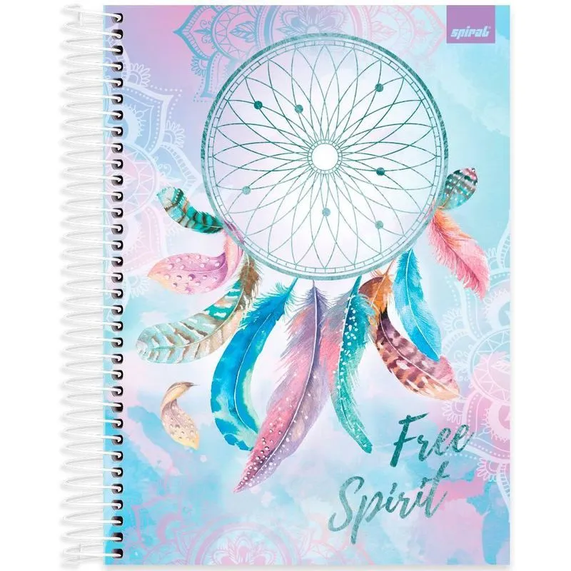 Caderno univ. Capa dura 20x1 320fls Dreams 2520705 Spiral Dms pt 1 un