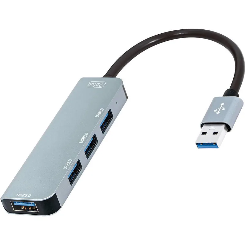 Hub com 4 portas USB 3.0 para USB 3.0 JL-CX04-1 2Plug