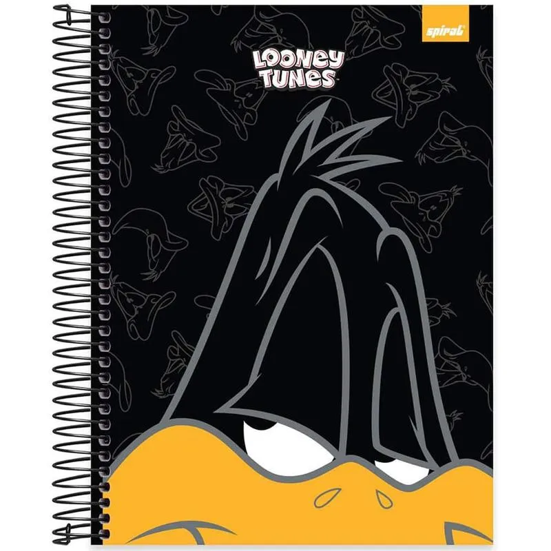Caderno univ.capa dura 10x1 160fls Looney T. 2526035 Spiral Lt