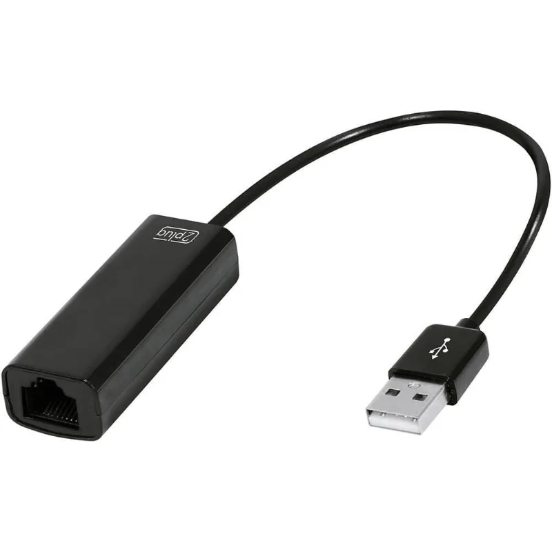Adaptador de rede USB RJ45 para USB 2.0 100Mbps JL-U201P 2Plug