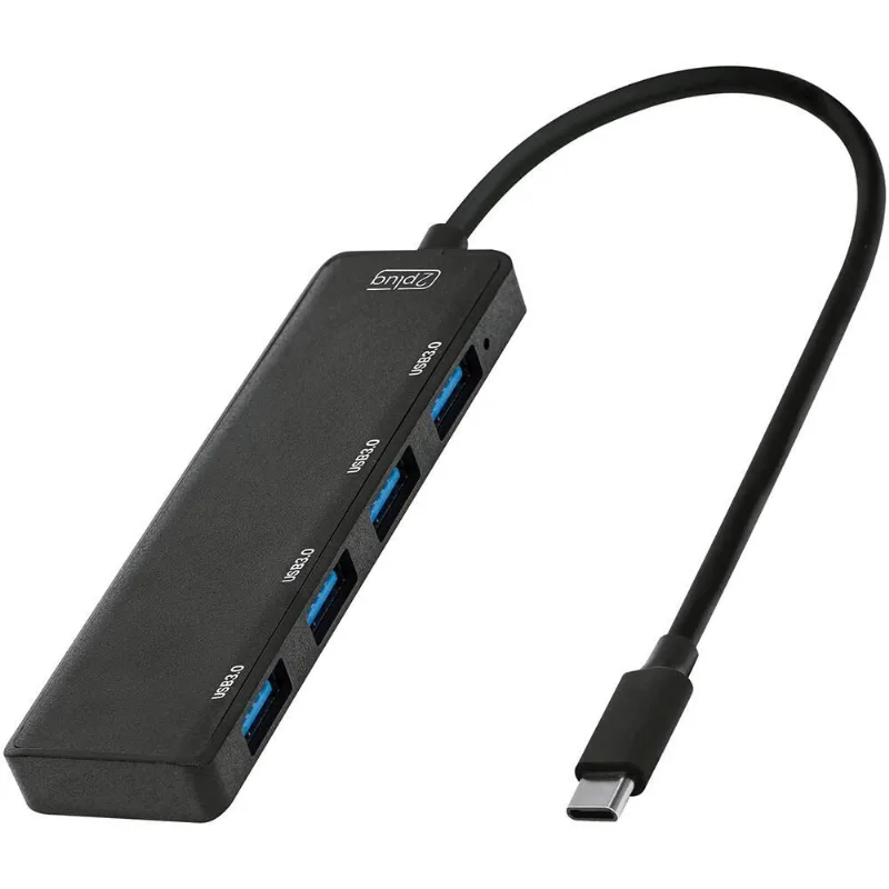 Hub com4 portas USB 3.0 para USB-C 3.0 JL-CX04-13 2Plug