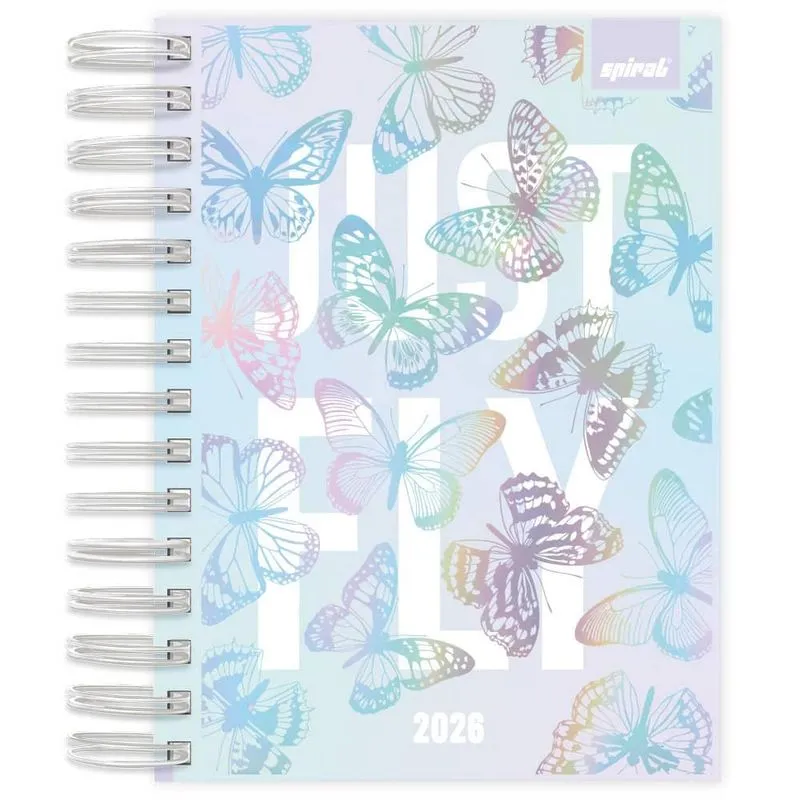 Agenda diária Flutter 2026 2635075 Spiral Flu PT 1 UN