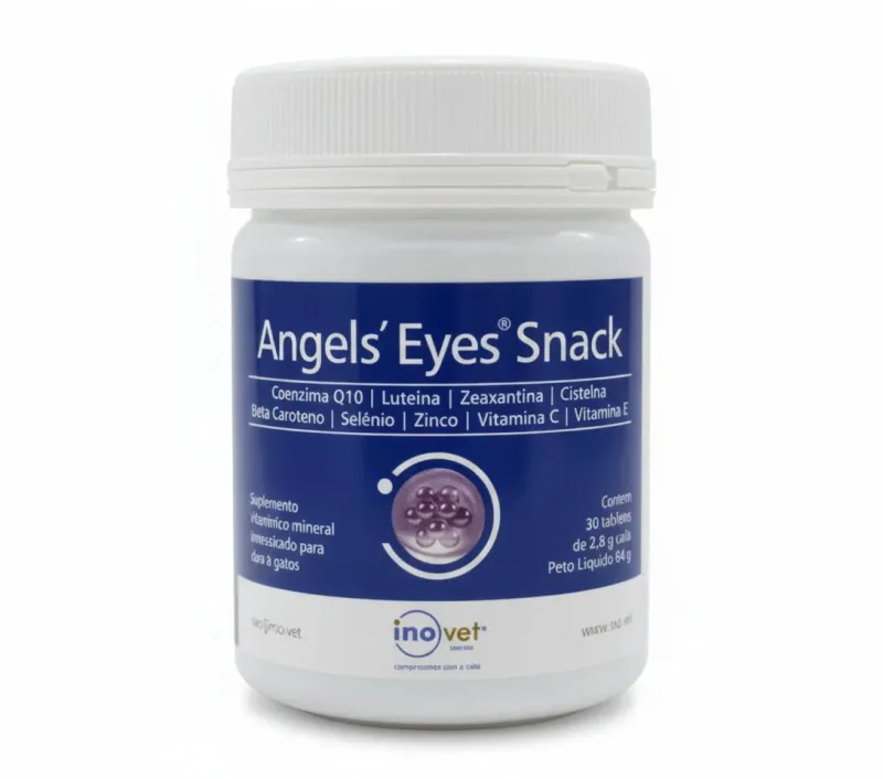 ANGELS EYES SNACK INOVET 30 TABLETES 84G