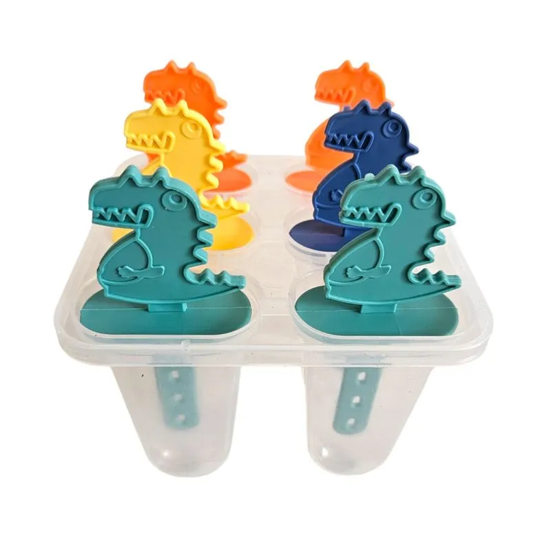 Forminha Para Picolé Dinossauro - hk Baby