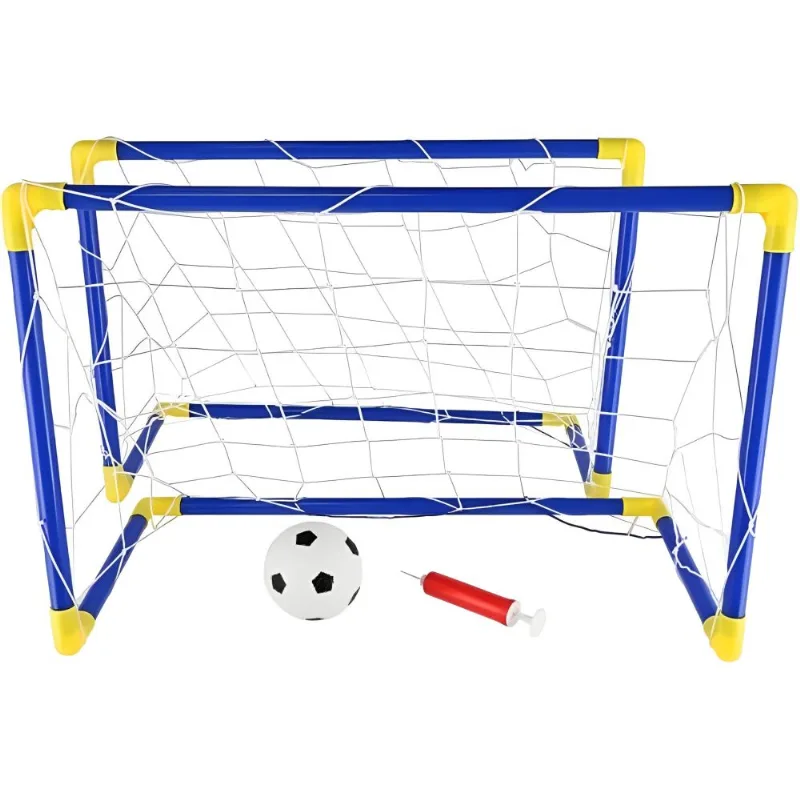 Kit Futebol Infantil Golzinho com 02 Mini Traves - Quanhe