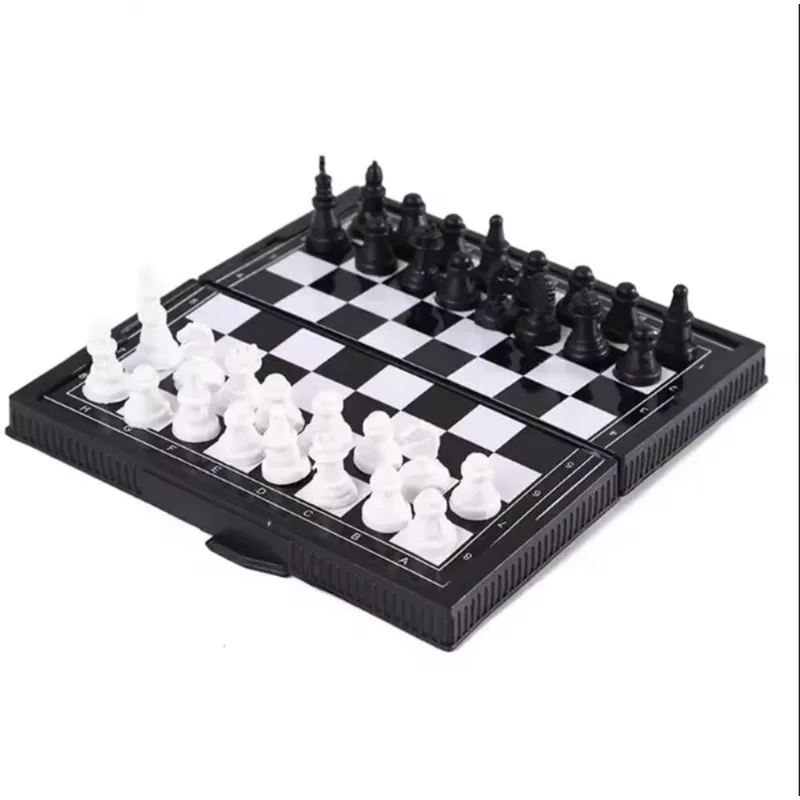 Jogo Xadrez e Dama Magnético com 57 peças N2442836 - Quanhe